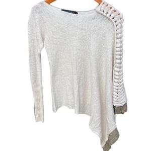 Santiago Cashmere Blend‎ Asymmetrical Sweater